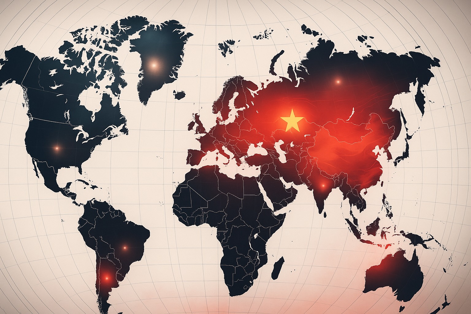 China rare earth monopoly supply chain map