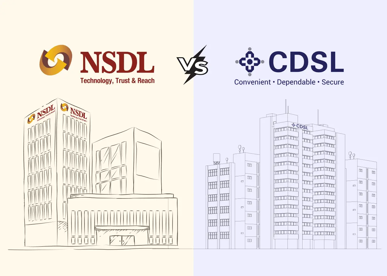 CDSL vs NSDL comparison – depositories in India explained